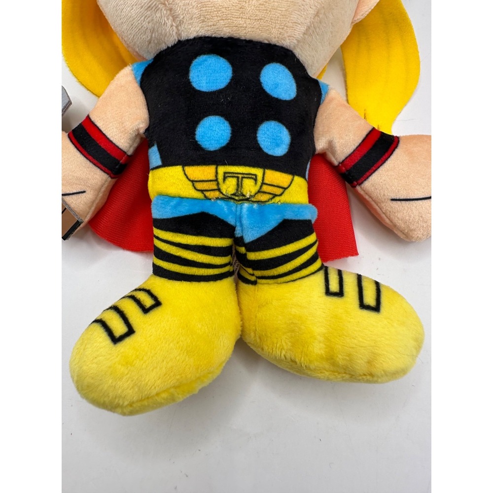 Bleacher Creatures 10" Marvel Kuricha Thor Plush with Hammer 2021 - Picture 6 of 13